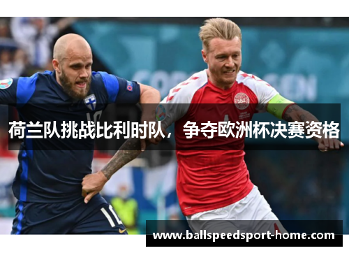 荷兰队挑战比利时队，争夺欧洲杯决赛资格